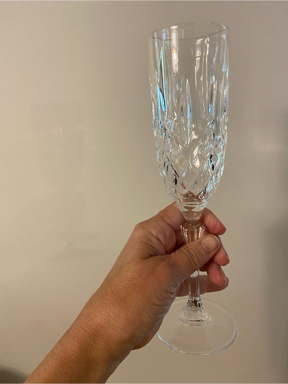 Waterford Marquis Crystal Champagne Flute Set of 4 made in Italy - Picture 6 of 7